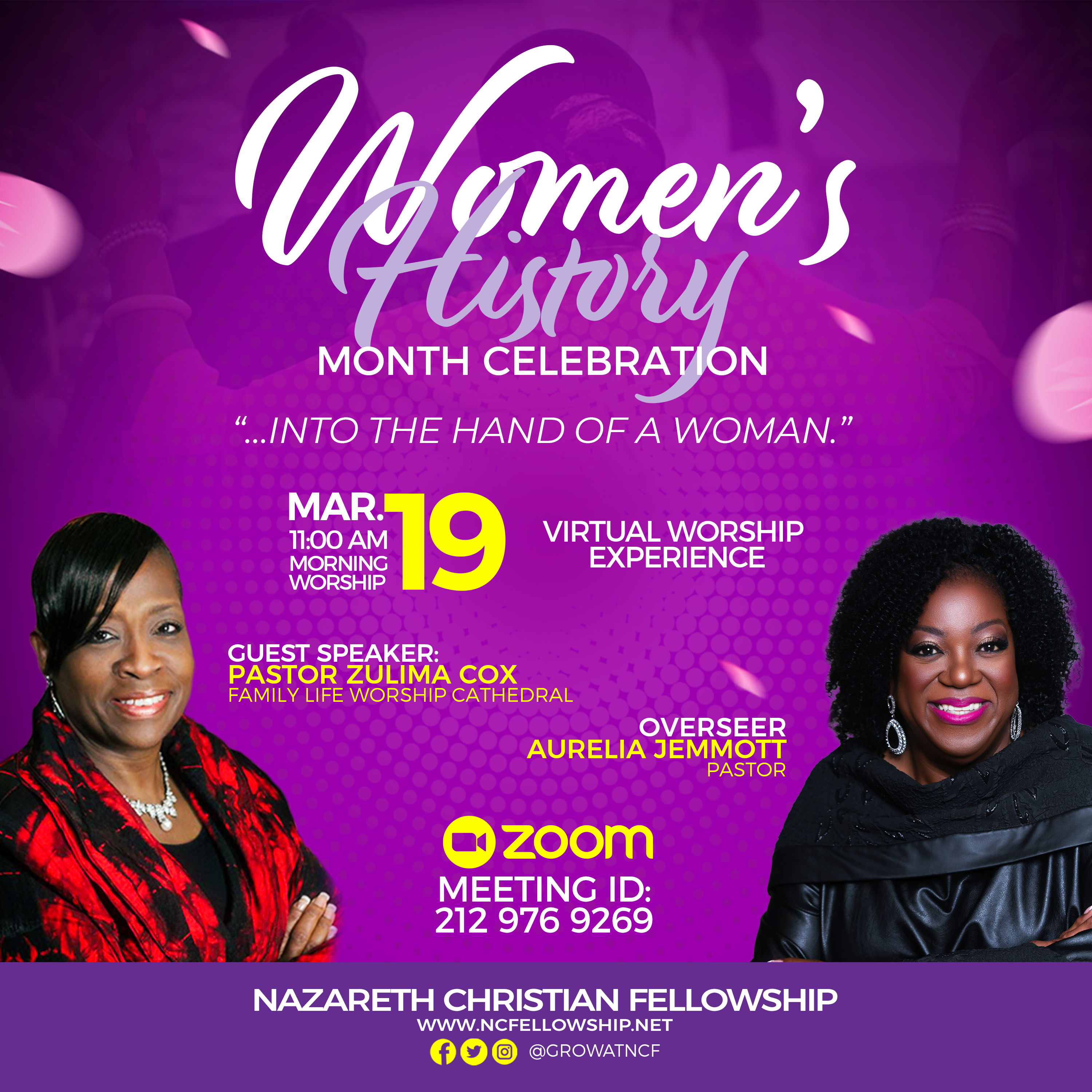 NCF Women's History Month Celebration
